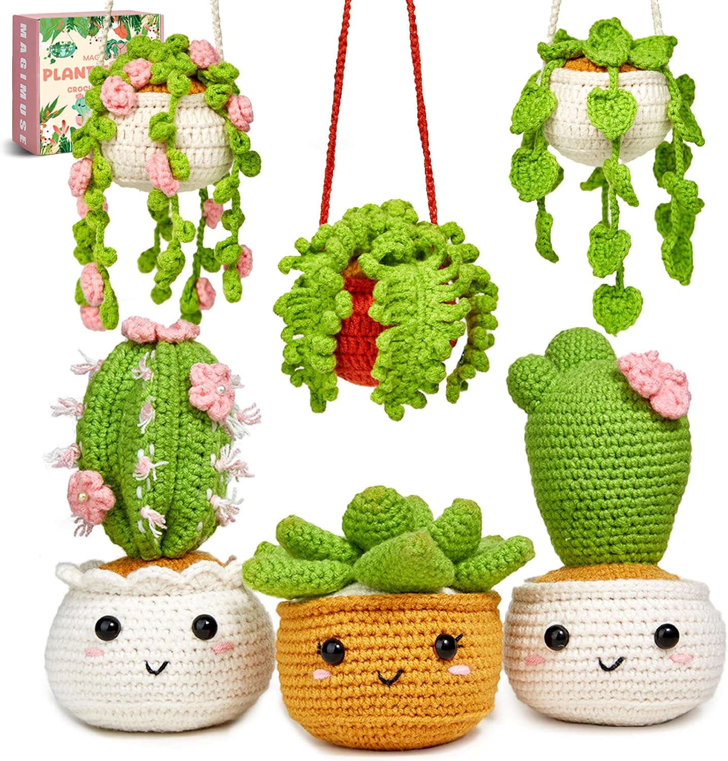 Crochet Kit for Beginners with Step-by-Step Instructions